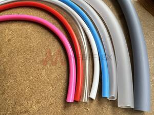 Semi-rigid Unreinforced Silicone Translucent Tube Food Grade