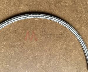 Silicone Tube with Textile Braid Sleeve
