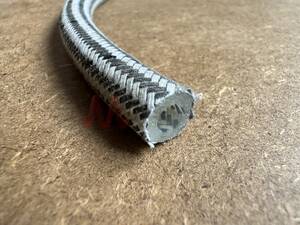 Silicone Tube with Textile Braid Sleeve