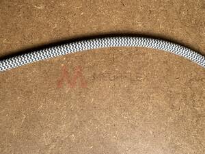 Silicone Tube with Textile Braid Sleeve