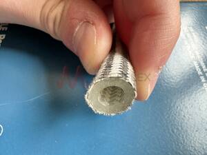 Silicone Tube with Textile Braid Sleeve