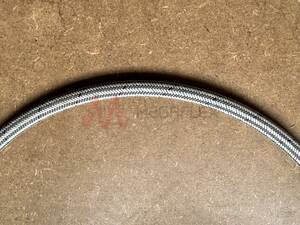 Silicone Tube with Textile Braid Sleeve