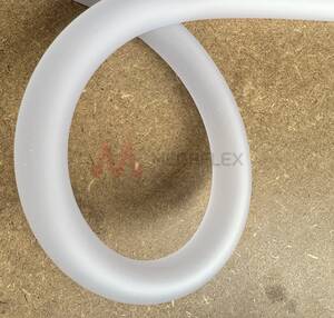 Unreinforced Platinum Cured Silicone Translucent Tube Food Grade