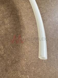 Polyester Reinforced Silicone Translucent Tube Food Grade