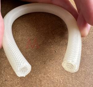 Polyester Reinforced Silicone Translucent Tube Food Grade