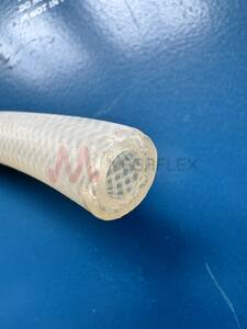 Polyester Reinforced Silicone Translucent Tube Food Grade