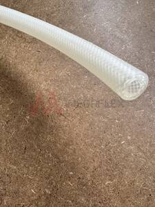 Polyester Reinforced Silicone Translucent Tube Food Grade