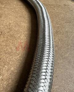 Food Grade Silicone Tube with Stainless Steel Overbraid