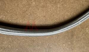 Food Grade Silicone Tube with Stainless Steel Overbraid