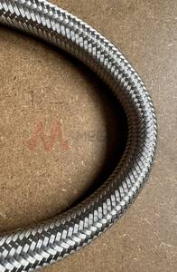 Food Grade Silicone Tube with Stainless Steel Overbraid