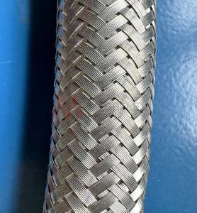 Food Grade Silicone Tube with Stainless Steel Overbraid