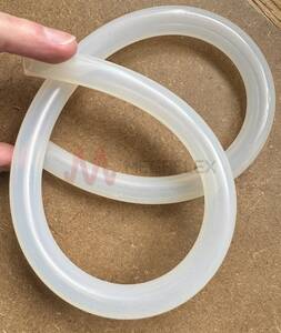 Unreinforced Translucent Silicone Tube Food Grade