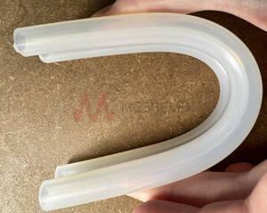 Unreinforced Translucent Silicone Tube Food Grade