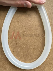 Unreinforced Translucent Silicone Tube Food Grade