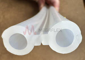 Unreinforced Translucent Silicone Tube Food Grade