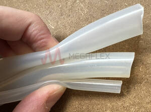 Unreinforced Translucent Silicone Tube Food Grade