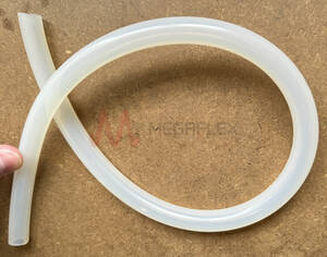 Unreinforced Translucent Silicone Tube Food Grade
