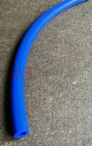 Unreinforced Blue Silicone Tube Food Grade
