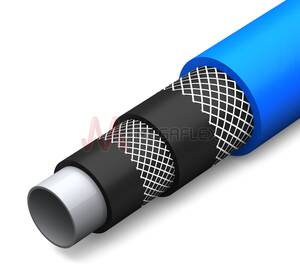 TF PVC Six-Layer Hose Food Grade with Double Polyester Reinforcement