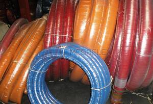Oil Resistant Blue CR/BR Food Delivery Hose with Textile Plies