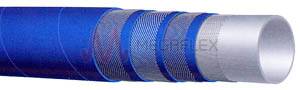Oil Resistant Blue CR/BR Food Delivery Hose with Textile Plies