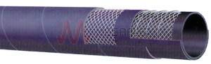 Black NR Bulk Material S&D Hose with Steel Helix, Textile Plies and AS Wire