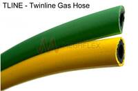 Green & Yellow NR/SBR Gas Welding Hose with Synthetic Textile Plies