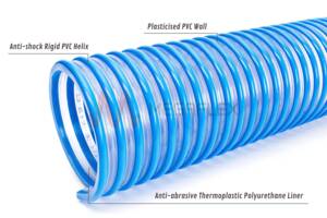 Triton Fish Transfer Hose | Aquaculture & Heavy-Duty - TPU-PVC
