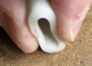 Flexible Santoprene White Tube Food Grade