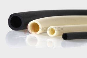 Flexible Santoprene White Tube Food Grade