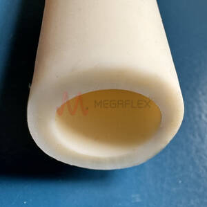 Unreinforced Santoprene White Tube Food Grade