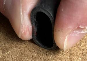 Unreinforced Nitrile Rubber Black Tube