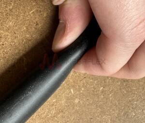 Unreinforced Santoprene Black Tube