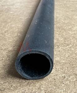 Semi-rigid Unreinforced Santoprene Black Tube