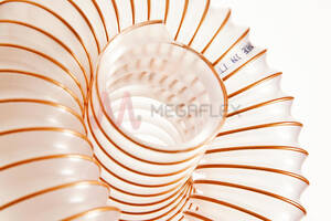 Vulcano M FR - Medium-Duty TPU Ducting | Flexible