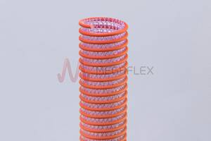 Spiralpress WT Plasticised Vinyl S&D Hose with Rigid PVC Helix and Polyester Yarn