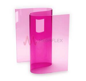 300mm wide x 2mm thick Pink Tint Anti-Microbe PVC Strip Curtain