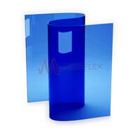 300mm wide x 2mm thick Blue PVC Strip Curtain