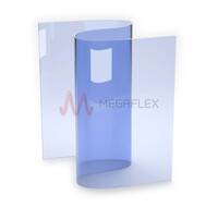 100mm wide x 1mm thick Clear PVC Strip Curtain