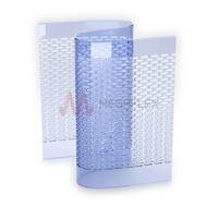 200 x 2 Clear Perforated PVC Strip