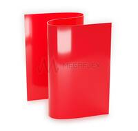 200mm wide x 2mm thick Red PVC Strip Curtain